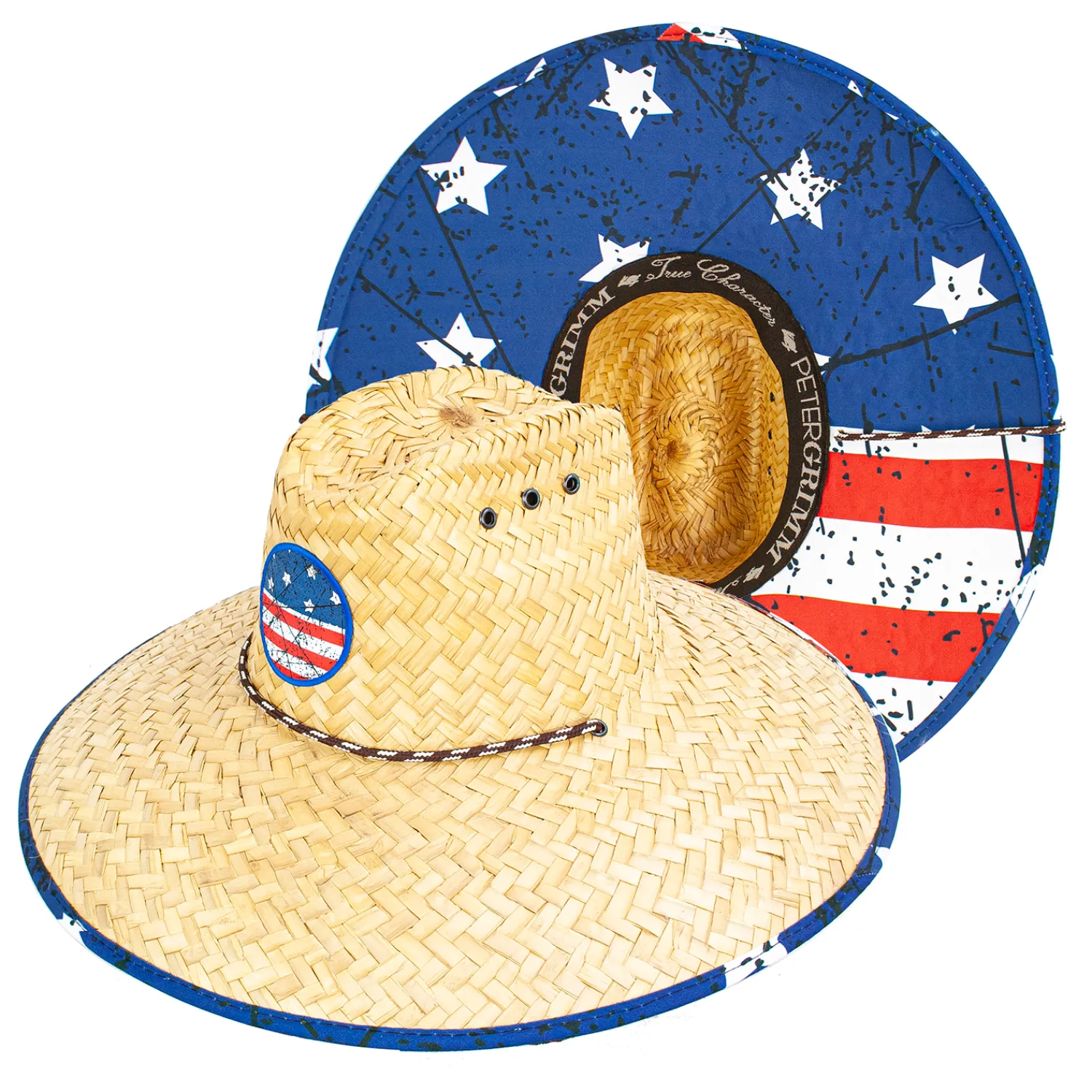 Americano Straw Hat>Peter Grimm New