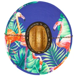 Flamingo 1 Straw Hat><noscript><img width=